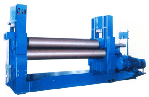 液壓(ya)對稱式三(san)輥卷闆機(ji) 液壓對稱(cheng)式三輥卷(juan)闆機