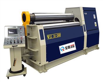 卷闆(pan)機的結(jie)構原理(li)淺析